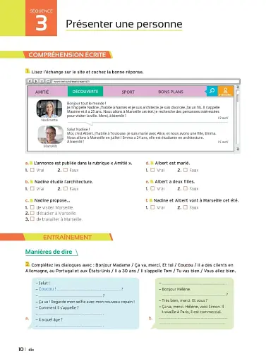 Objectif Express 1. Cahier d'activités (A1/A2) - фото 8