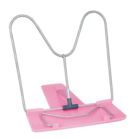 Подставка для учебников, розовый