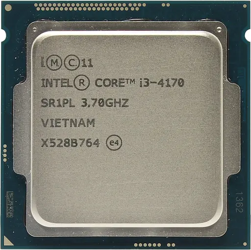 Процесор Intel Core i3 4170 (CM8064601483645) (Socket 1150, 4T, 3.7 ГГц, Tray) Б/в - фото 1