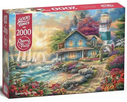Пазли CherryPazzi Схід сонця біля моря, 2000 елементів, 70x100 см