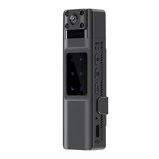 Wifi камера портативна - відеореєстратор із поворотним об'єктивом Nectronix L13, HD 1080P, диктофон (101149)