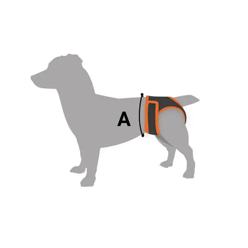 Трусы гигиенические для собак Barksi Mesh охват 25-32 см длина 12 см XS фиолетовые - фото 6