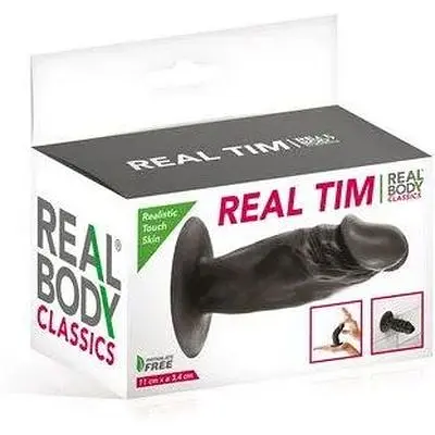 Фаллоимитатор Real Body - Real Tim Black - фото 2