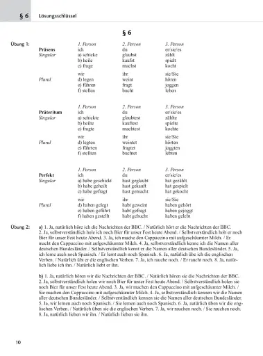 Lösungsschlüssel zum Lehr- und Ubungsbuch der deutschen Grammatik. Aktuell - фото 4