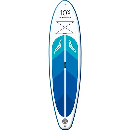 Надувная SUP доска AERO Board 2.0 (320х15х80см) 10.6' Blue Ocean [140351]