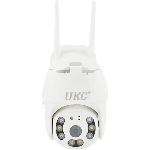 IP камера відеоспостереження UKC N3 6913 вулична з WiFi, кольорова з нічною зйомкою, біла