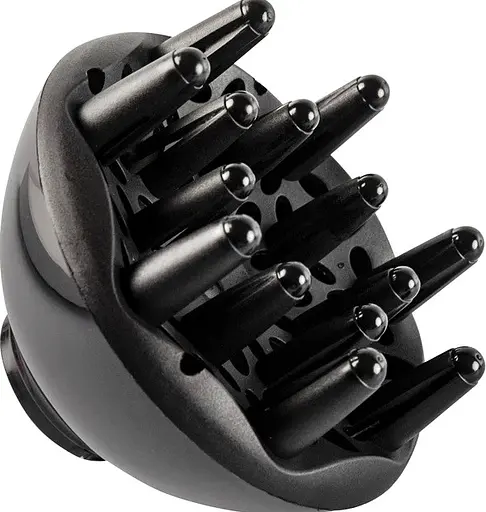 Профессиональный мощный фен Rotex RFF220-R UltimateCare Pro с диффузором и концентратором, 2000 Вт, серый - фото 2