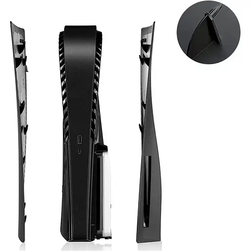 Сменная панель Epik Console Covers для PlayStation 5 Black [104590] - фото 6