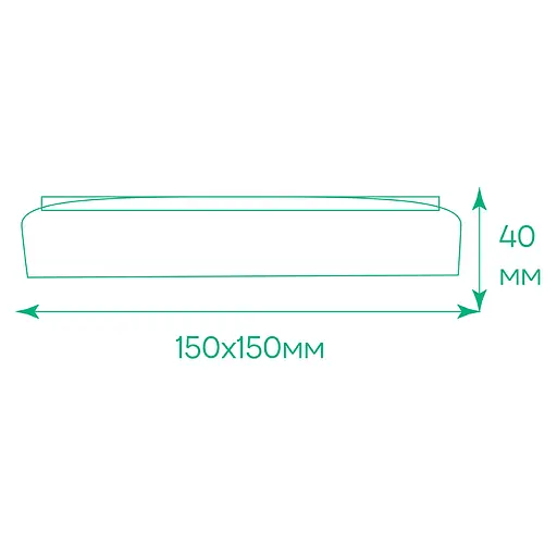 Світлодіодний накладний світильник Ardero AL802ARD 18Вт 5000K білий - фото 3