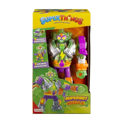 Ігровий набір Супербот Мега-К SuperThings PSTSP116IN20 робот, казум-кід, фігурка - фото 5