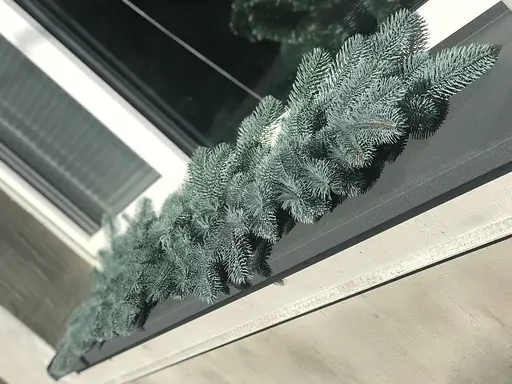 Хвойні гірлянди Hvoya Lux литі блакитні (7 шт. x 1.2 м) - фото 7