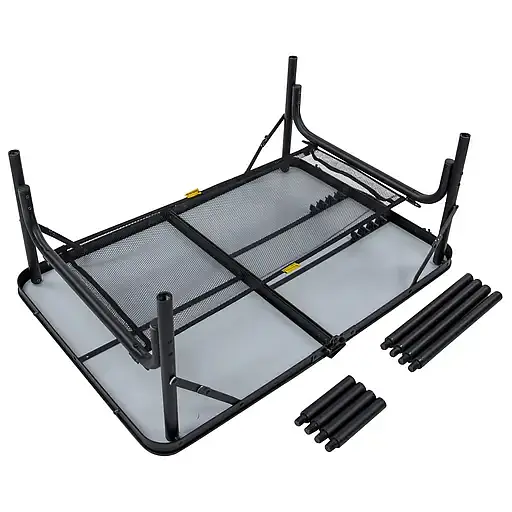 Стол Bo-Camp Northgate 90x60 см серый/черный (DAS303262) - фото 8