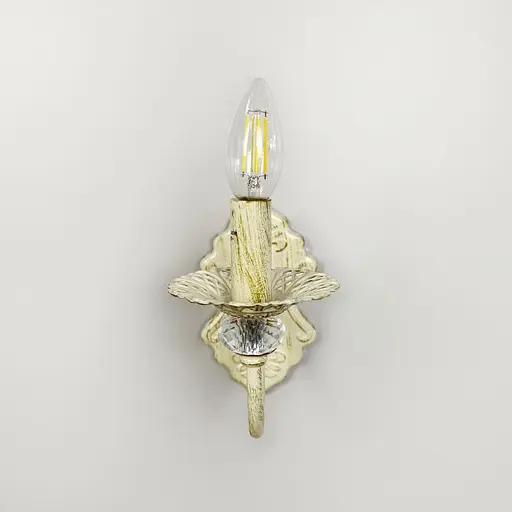 Бра-свічка Line F у білому корпусі 23х11 см Арт. 6091/1 A  - фото 4