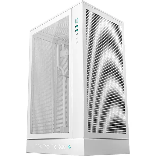 Корпус DeepCool CH270 Digital White (R-CH270-WHNDM0-G-1) [146733]