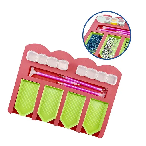 Аксесуари Набір інструментів для алмазної мозаїки. Середній A-Toys - фото 1