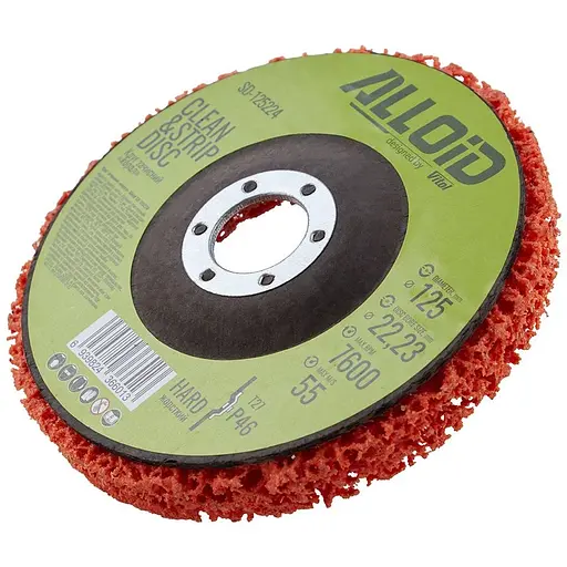 Круг зачисний Alloid Building Tools корал середньої жорсткості 125х22.2 мм (SD-125224) - фото 3