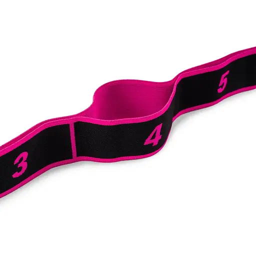 Резинка для фитнеса Hop-Sport с петлями 12-30кг HS-N904GB розовая - фото 5
