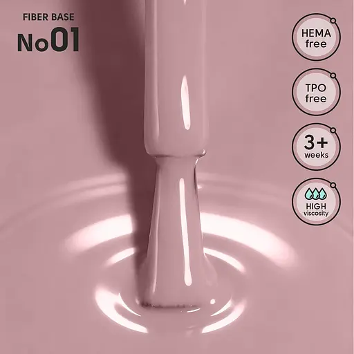 Камуфлирующая база Shelly с нейлоновыми волокнами 01 Fiber Base 12 мл - фото 2