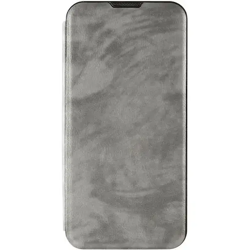 Шкіряний чохол-книжка Epik Belora для Xiaomi Redmi 9A Gray