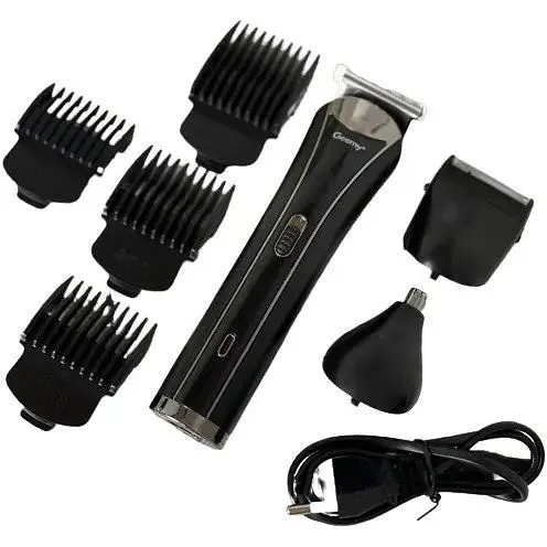 Універсальний аккумуляторний триммер бритва 3 в 1 Geemy GM-6226 машинка для стрижки - фото 1