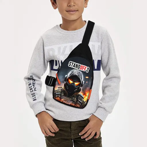 Сумка через плече дитяча Standoff 2 29х17 см сумка слінг для хлопчика (02014)