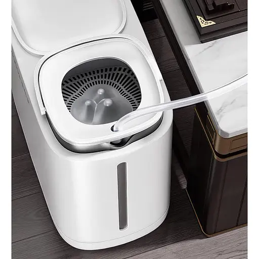 Ведро для сухих отходов и жидкости JOYBOS двухсекционное  - фото 2