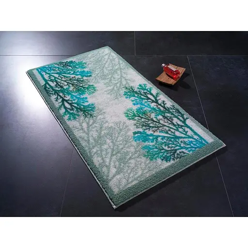 Килимок для ванної Confetti Coral Yesil 80 x 140