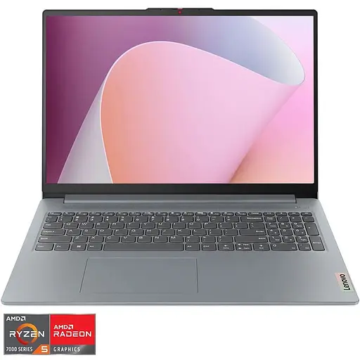 Ноутбук Lenovo IdeaPad Slim 3 16ABR8 5 7530U la 4.5 GHz, IPS, 16GB, 1TB, Без ОС