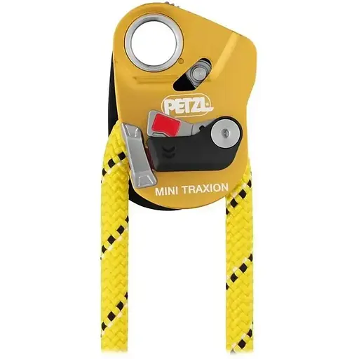 Блок-ролик Petzl Mini Traxion Yellow/Black (1052-P054AA00) - фото 5