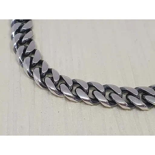 Серебряный браслет Стерлинг 9 (Гурмет). 50003 22,5 - фото 2