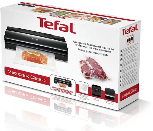 Вакууматор Tefal Classic для пакетов 35 см черный (VT254070) - фото 13