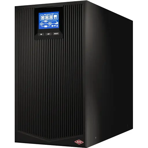 Джерело безперебійного живлення AEC IST3020010 з дисплеєм 3 розетки + 4 акумулятори 12 V 9ah - фото 1