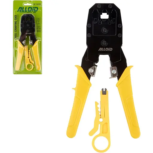 Обжимной инструмент Alloid для разъема RJ45/RJ12/RJ11 (NP-04326) - фото 2