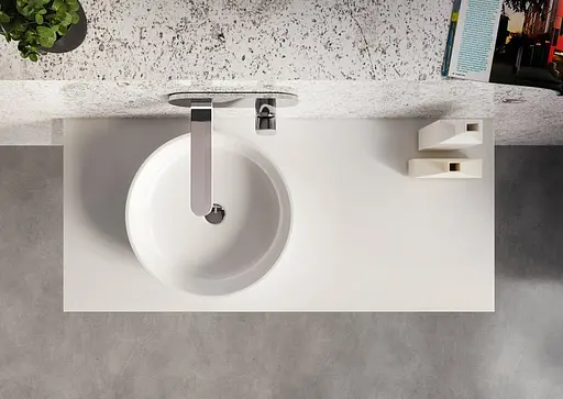 Умивальник Ravak Moon 1 40x40 XJN01300000, Білий - фото 3
