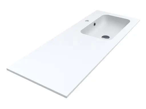 Умивальник Miraggio Della 1200 R matt 0000914, Білий матовий - фото 2
