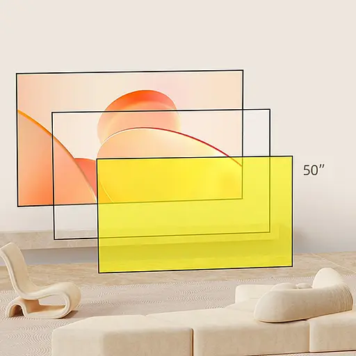 Фиксированный Wanbo ALR экран с блокировкой внешнего света Wanbo 50 дюймов 16:9 (112x64см) - фото 7