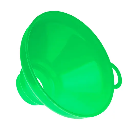 Воронка (лейка) Ø 15,5 см пластиковая с широким горлом на банку, Kitchette Зеленый 86410 - фото 8