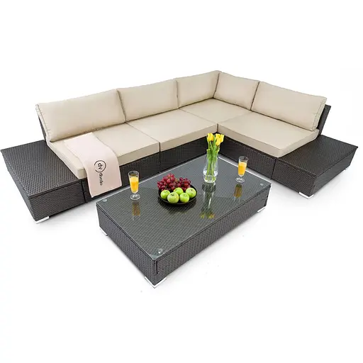 Набор садовой мебели Di Volio Malpensa Коричневый/Бежевый - фото 8