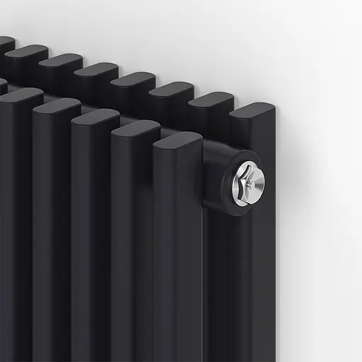 Радіатор дизайнерський Ideale Giulia 12 8/1800/224 чорний, Чорний - фото 2