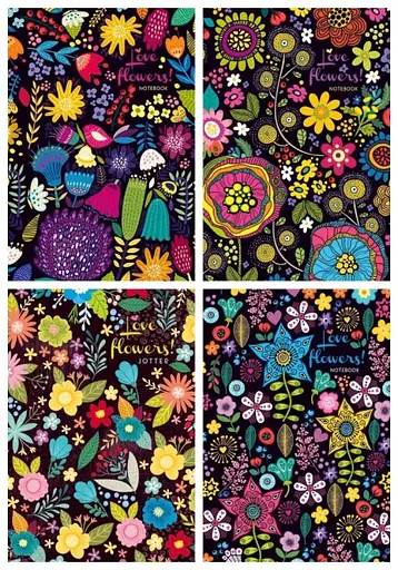 Блокнот, А5, 80 аркушів, лінія, 1788-1791 (В асортименті) - фото 2