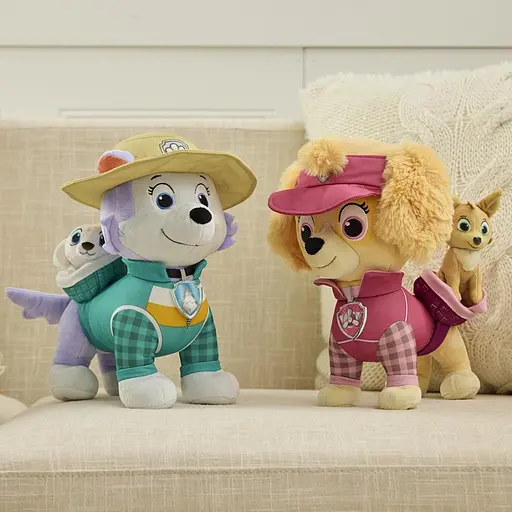 Мягкая игрушка Paw Patrol Щенячий патруль Щенок Эверест с любимцем 30 см (SM47401/7687) - фото 9