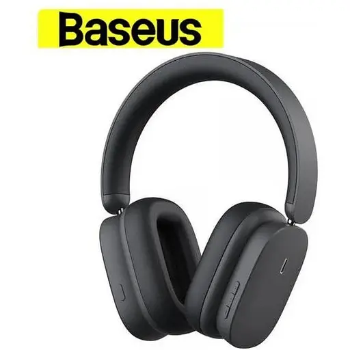 Беспроводные полноразмерные наушники Baseus Bowie H1i черные - фото 4