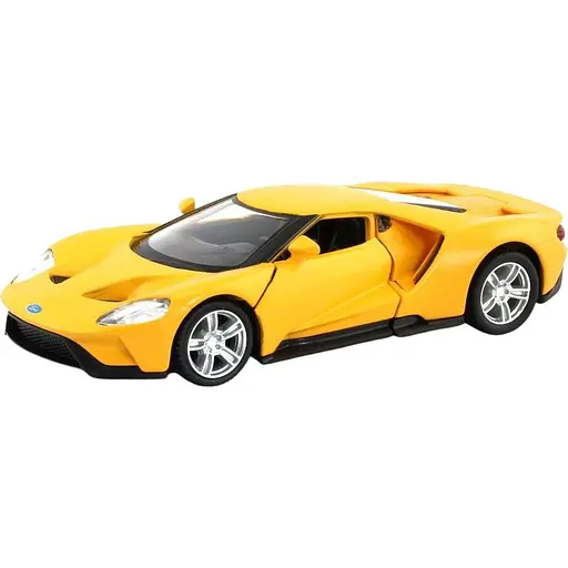 Машинка Uni-Fortune RMZ City Ford GT 2019 жовта