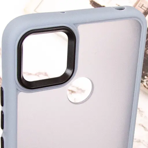 Чохол Epik TPU+PC Lyon Frosted для Xiaomi Redmi 9C Sierra Blue - фото 5