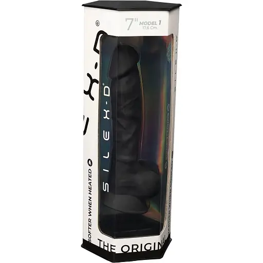 Фалоімітатор SilexD Johnny Black (MODEL 1 Size 7in) - фото 6