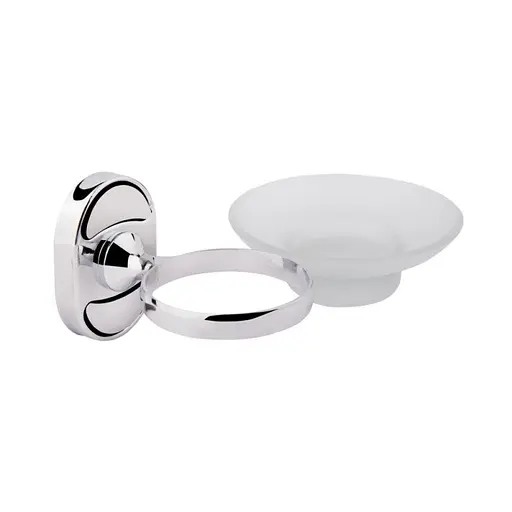 Мыльница Lidz (CRG)-114.02.01, Белый матовый - фото 3