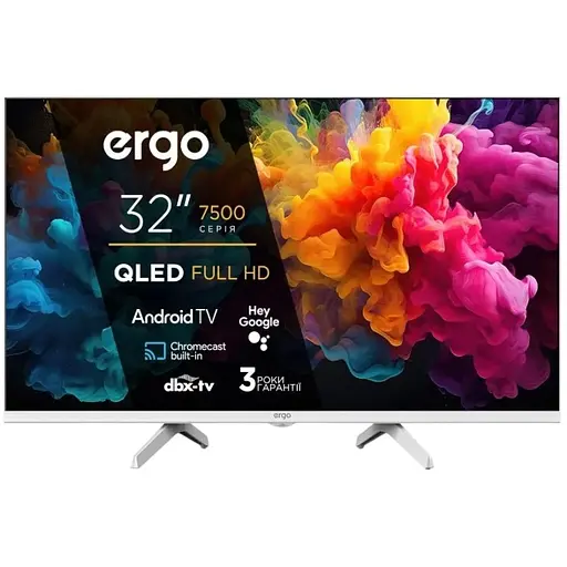 Телевізор Ergo QLED 32'' 32JFQ7510