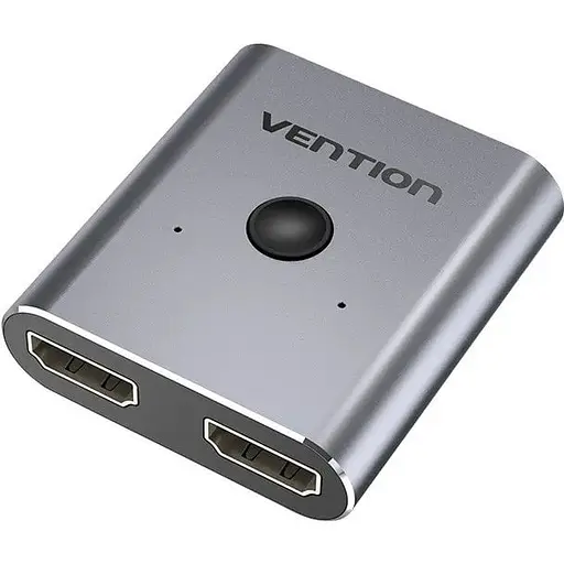 Переходник Vention 2-Port HDMI Bi-Direction Switcher (AFUH0) серебристый
