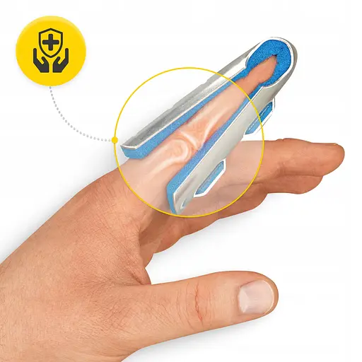 Фіксатор (бандаж) для пальця руки 4FIZJO MED 1 шт Size M (P-5905973407403) - фото 6