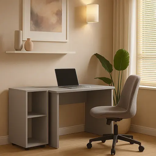 Пенал низький ОП-701 Orange-Line 350х347х750 Сіра мишка - фото 3